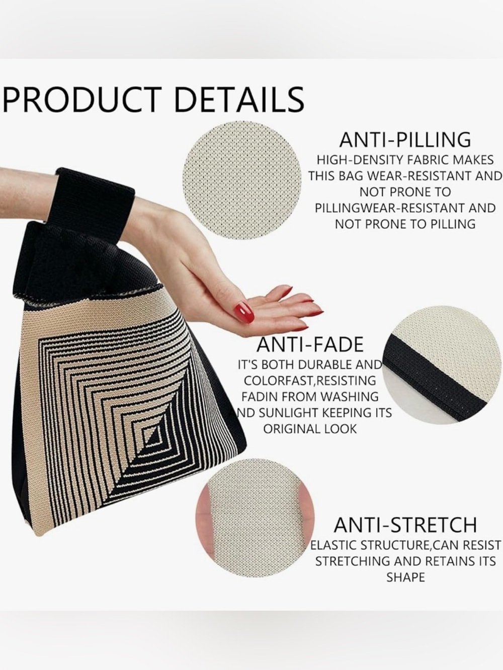 🔥Wristlet handbag knot pouch Winners choice! - Picture 5 of 6